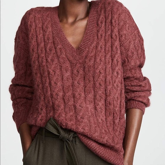 Vince V-neck Tunic Sweater - Picture 8 of 8